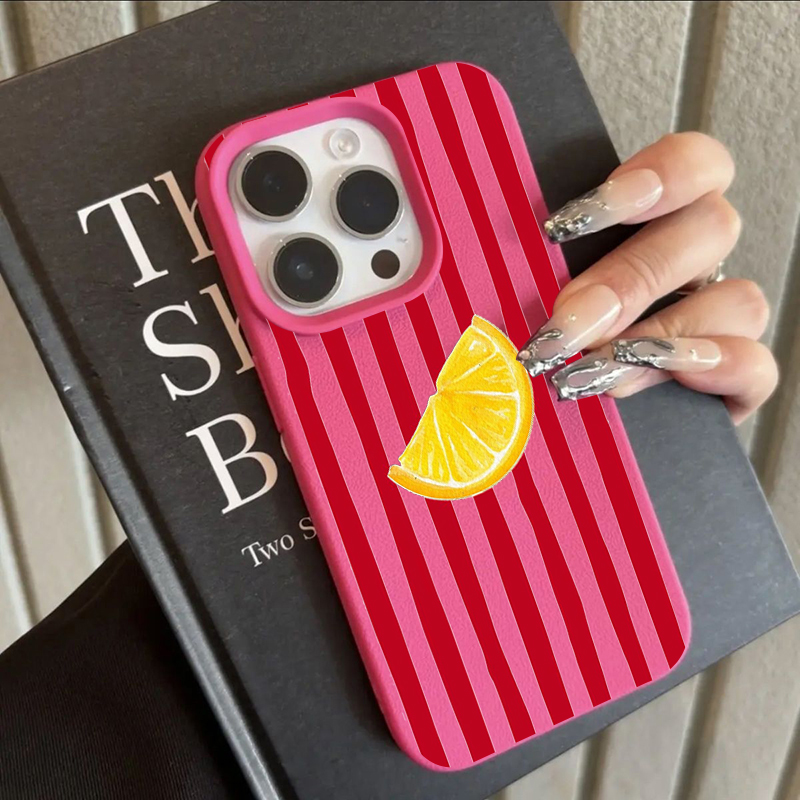 Fashion Lemon Pattern TPU Sili - Phone Cases Protective 리뷰 및 가격