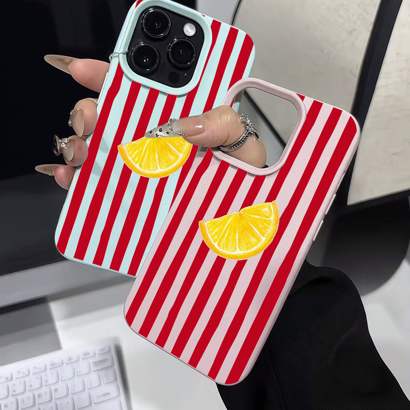 Fashion Lemon Pattern TPU Sili - Phone Cases Protective 리뷰 및 가격