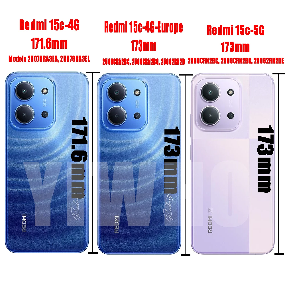 Transparent Case for Redmi 15C - Phone Cases Europe 리뷰 및 가격