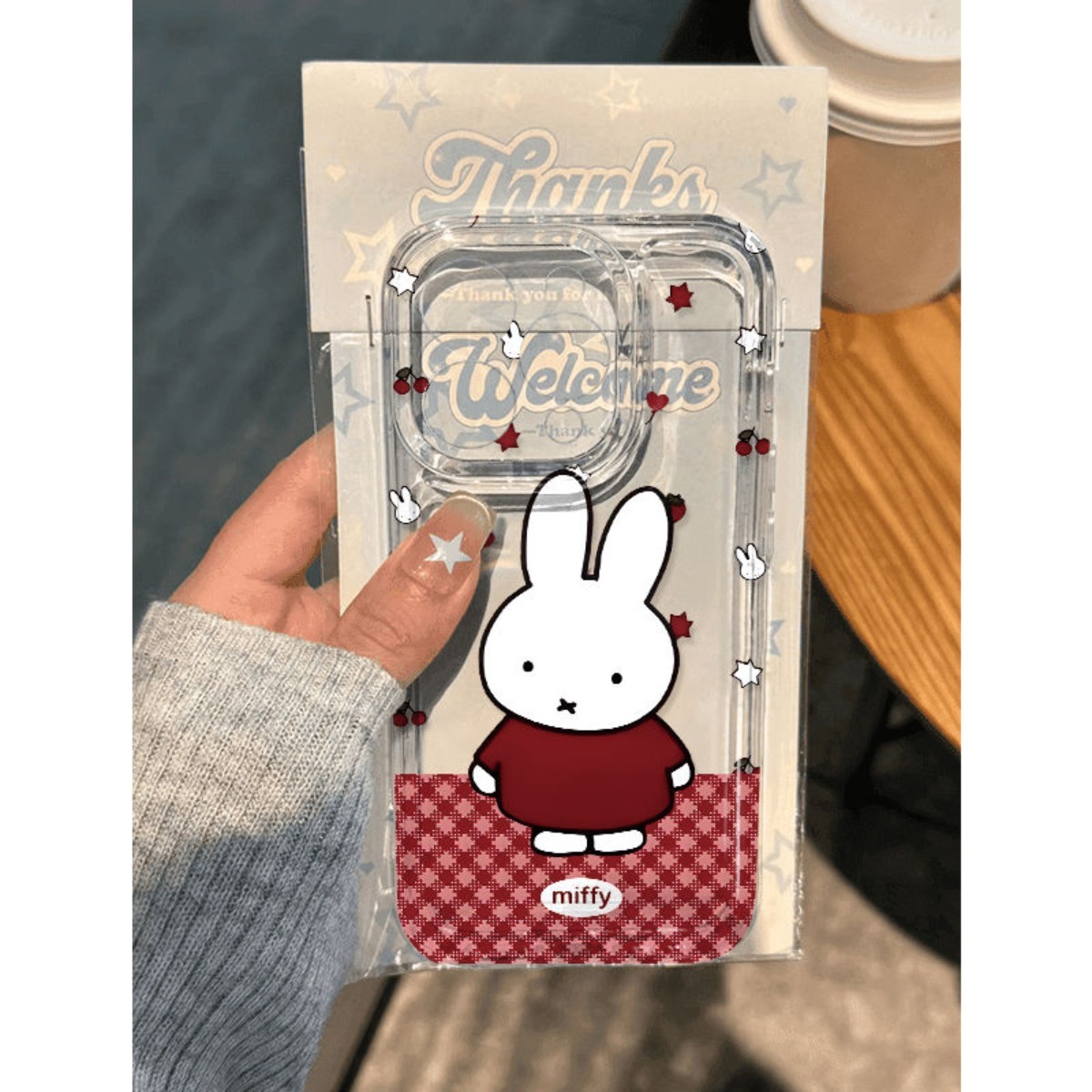 Cute Miffy Rabbit Phone Case C - Phone Cases Rubber 리뷰 및 가격