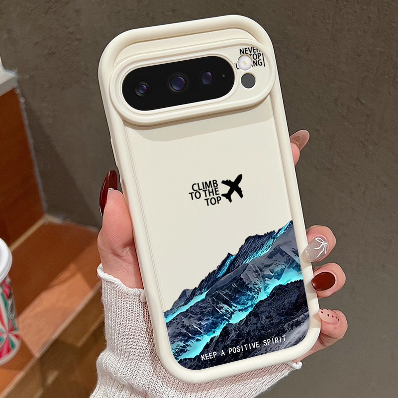 Airplane Snow Mountain Pattern - Phone Cases Google Pixel 10 Pro 리뷰 및 가격