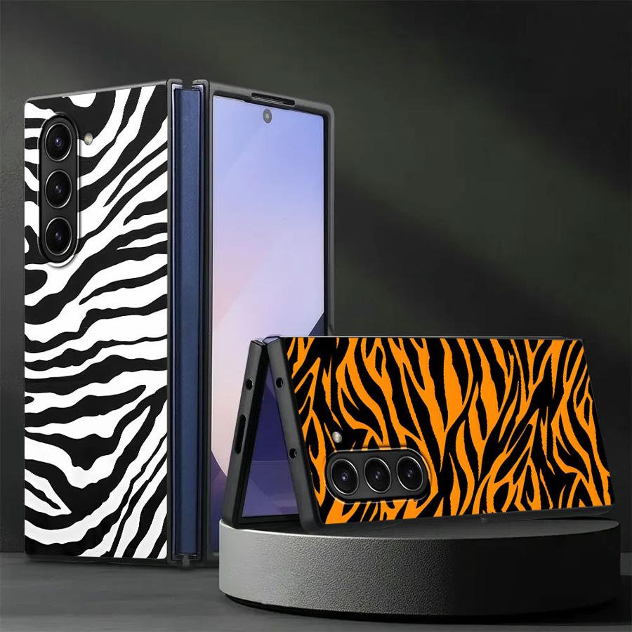 Zebra Striped Sunflower Back P - Phone Cases Z Fold 5 리뷰 및 가격