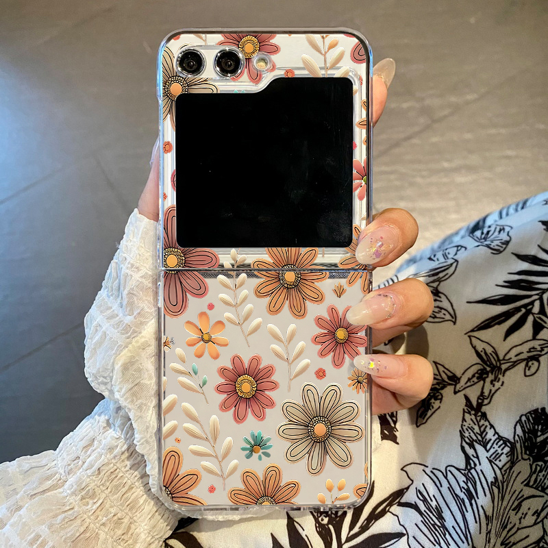Realistic Floral Print Phone C - Phone Cases Z Fold 5 리뷰 및 가격
