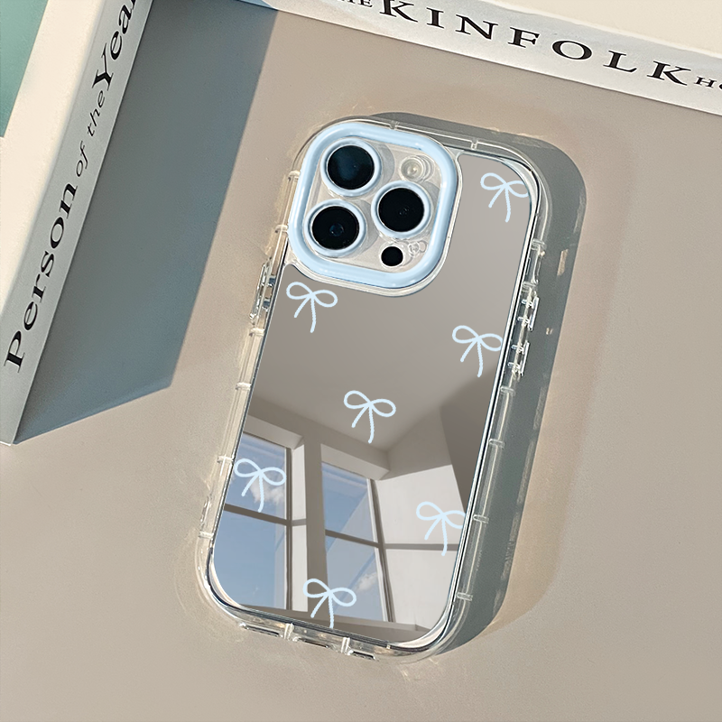 INS Korean Simple Blue Pink Bo - Phone Cases Xr Cute 리뷰 및 가격
