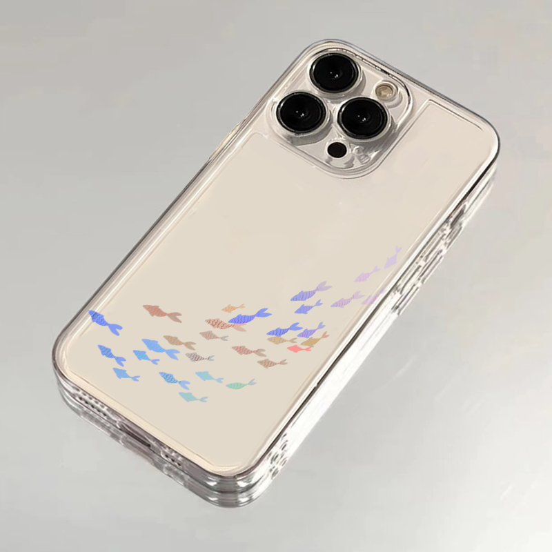 Ins Small Fish Group Creative  - Phone Cases Xr Cute 리뷰 및 가격