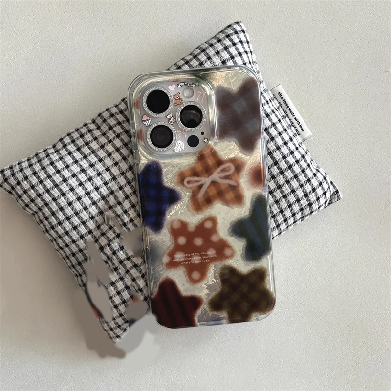 Korean Winter Cute Brown Check - Phone Cases Xr Cute 리뷰 및 가격