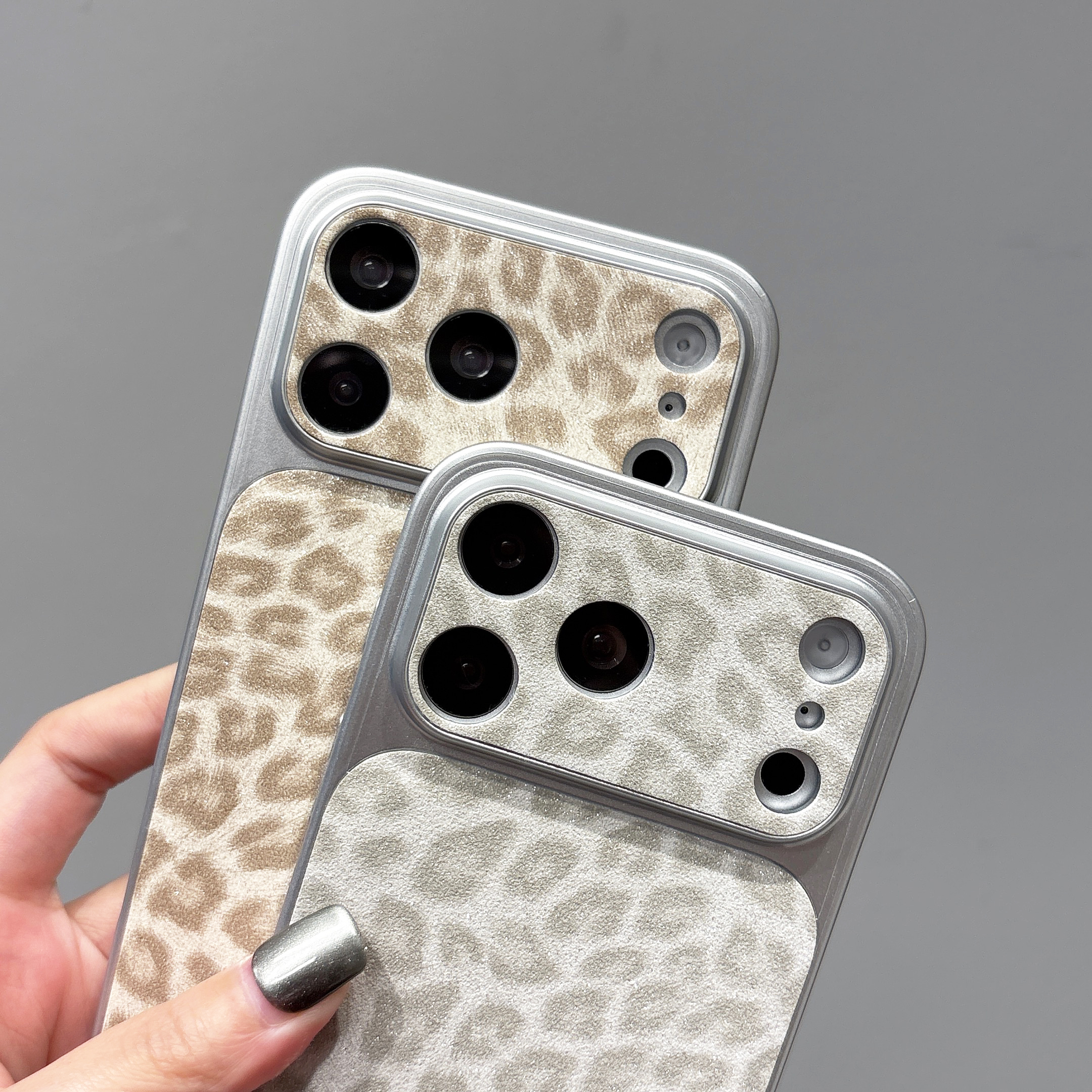 Luxury Leopard Print Glitter C - Glitter Shockproof Case 리뷰 및 가격