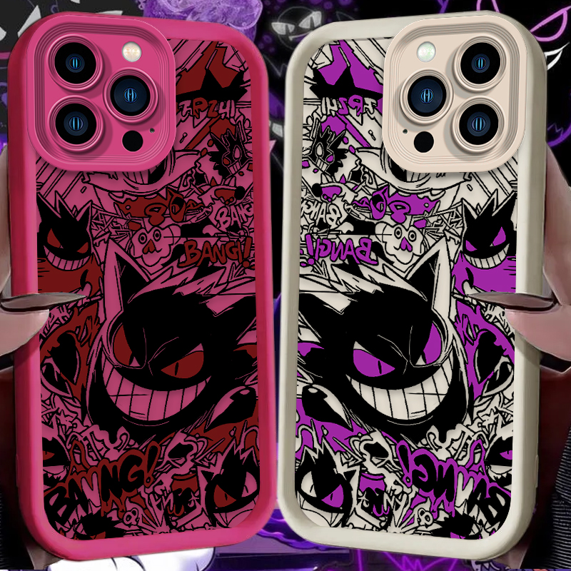 P-Pokemon Gengar Graffiti Phon - Phone Cases Store 리뷰 및 가격
