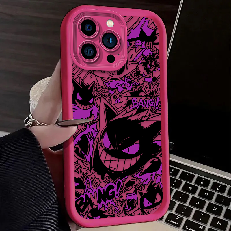 P-Pokemon Gengar Graffiti Phon - Phone Cases Store 리뷰 및 가격