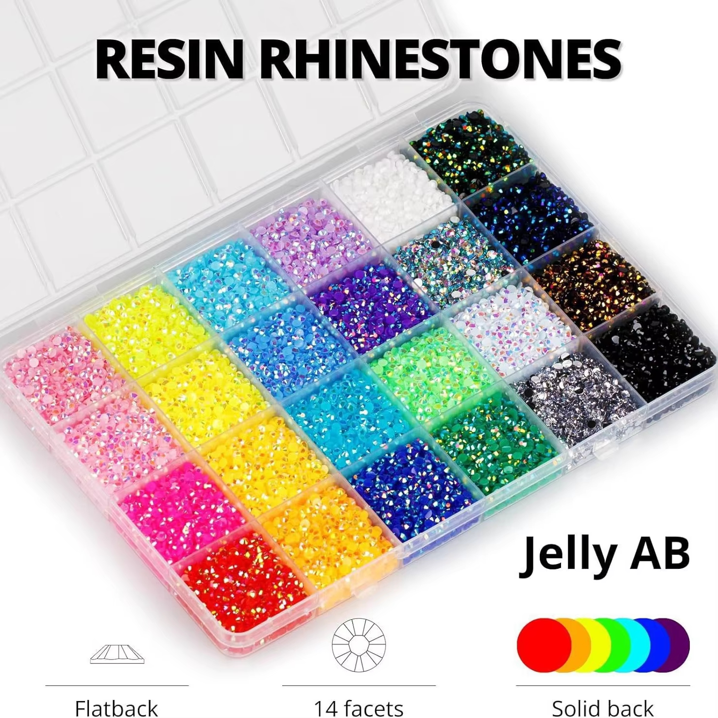 1Box Nail Charms Rhinestone Be - Phone Cases Europe 리뷰 및 가격