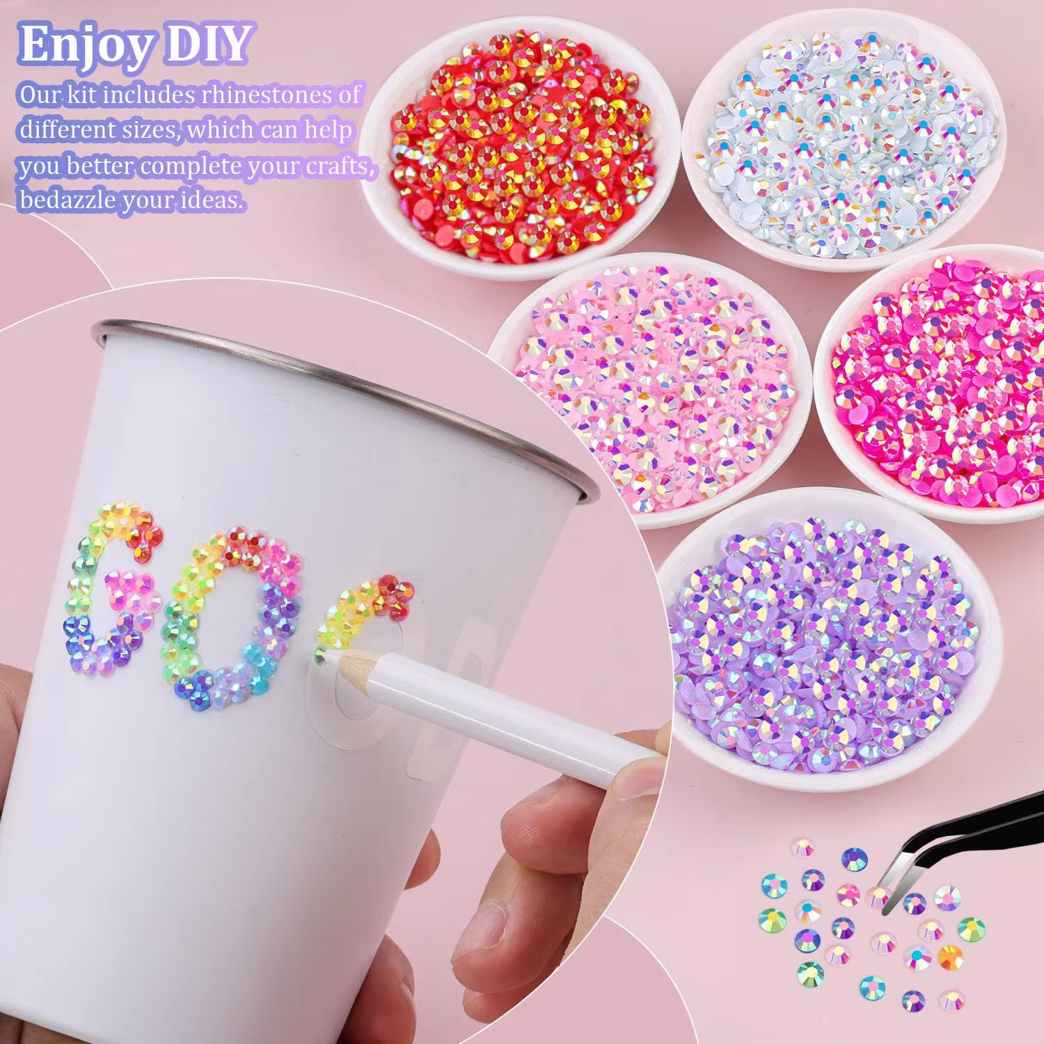 1Box Nail Charms Rhinestone Be - Phone Cases Europe 리뷰 및 가격