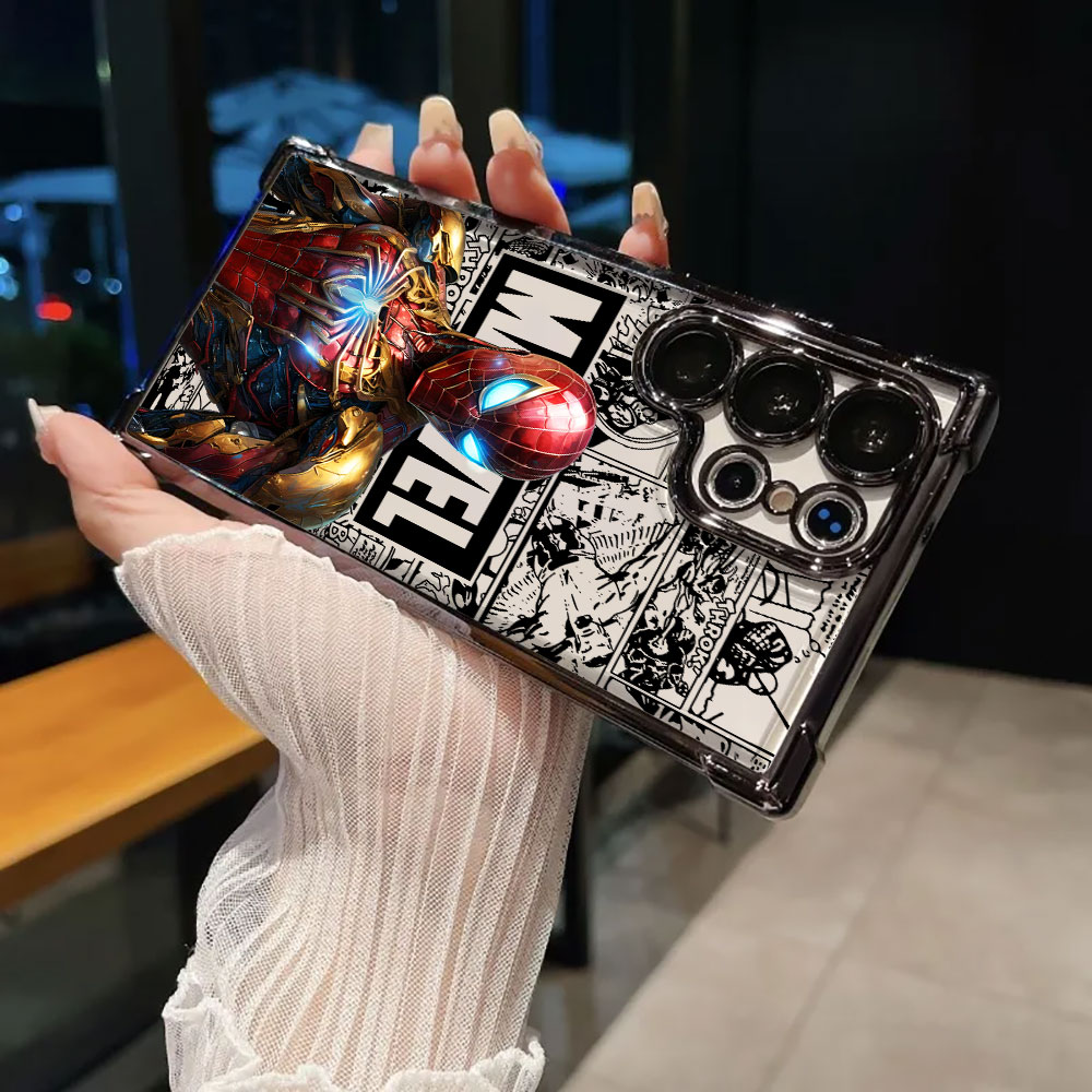 Marvel Spiderman Ironman Comic - Phone Cases For Samsung S22 리뷰 및 가격
