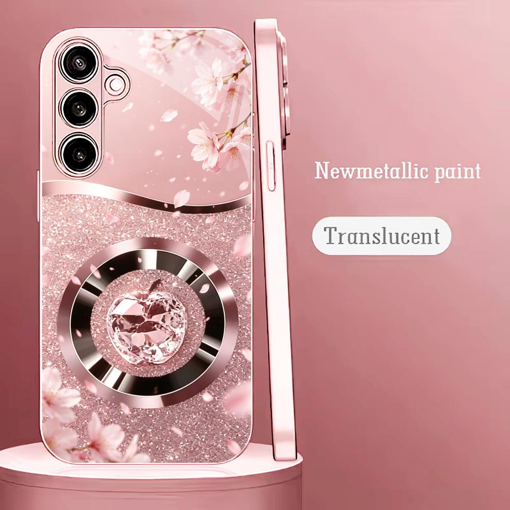 Blossom Glitter Apple Fashion  - Phone Cases Quad Lock 리뷰 및 가격