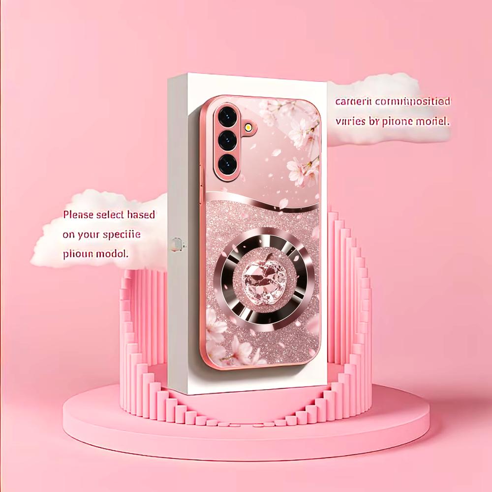 Blossom Glitter Apple Fashion  - Phone Cases Quad Lock 리뷰 및 가격
