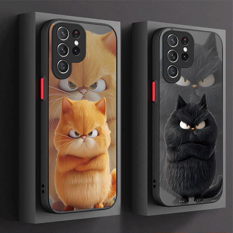Angry Cat Couple Style Case fo - Phone Cases Galaxy A16 5G 리뷰 및 가격