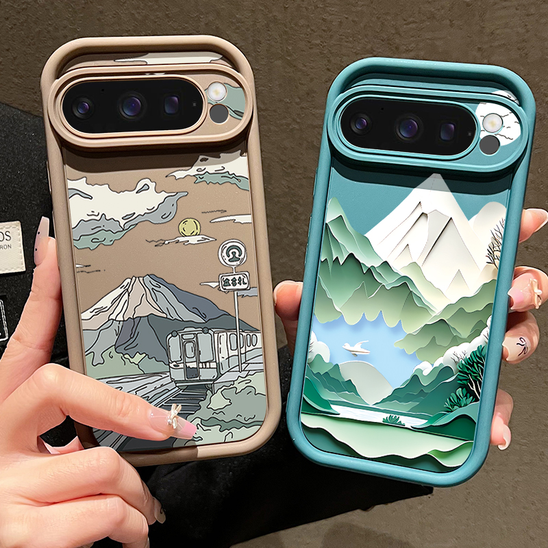 Mountain Road Patterned Phone  - Phone Cases Google Pixel 10 Pro 리뷰 및 가격