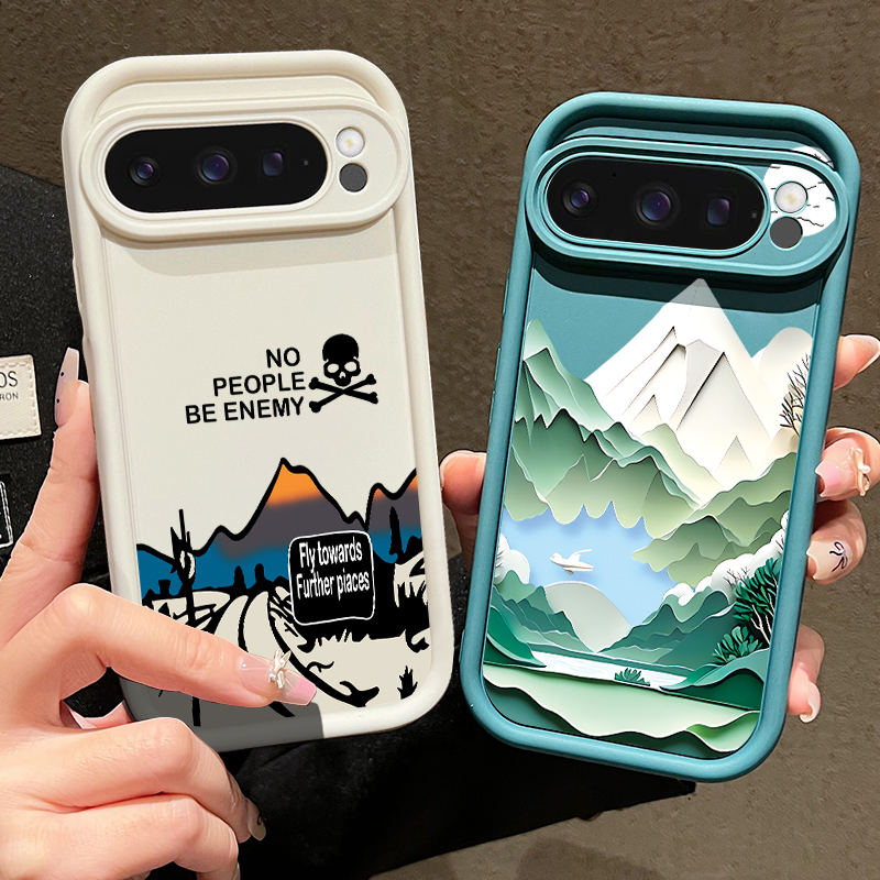 Mountain Road Patterned Phone  - Phone Cases Google Pixel 10 Pro 리뷰 및 가격