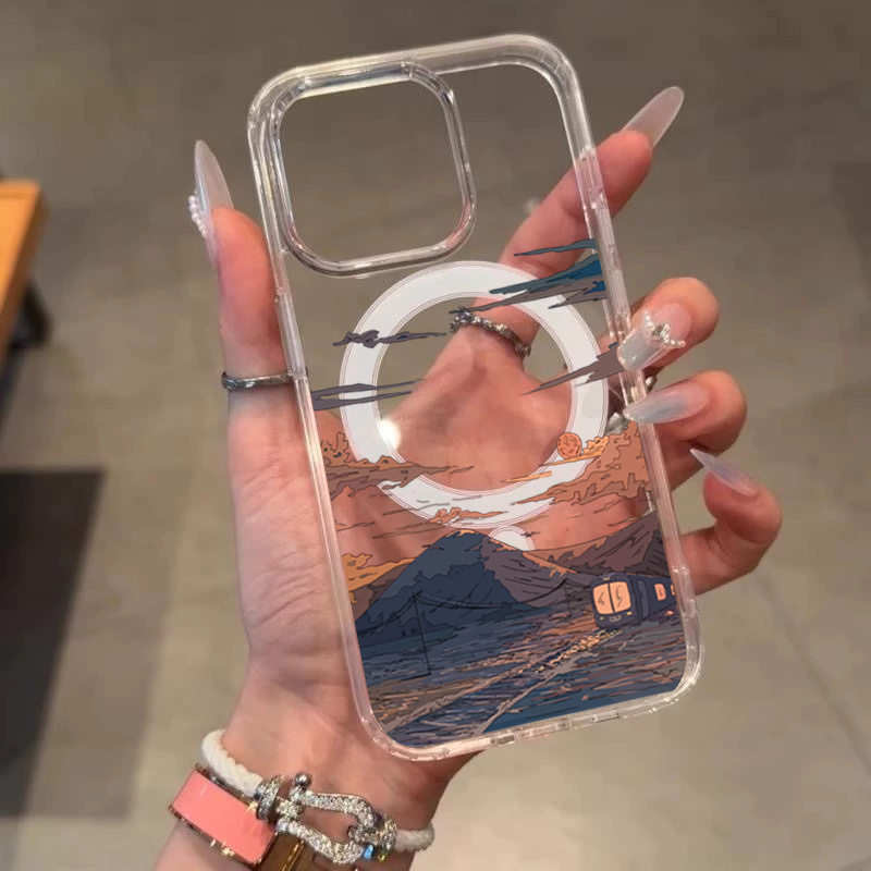 Sunset Pattern Fashion Phone C - Phone Cases Durable 리뷰 및 가격