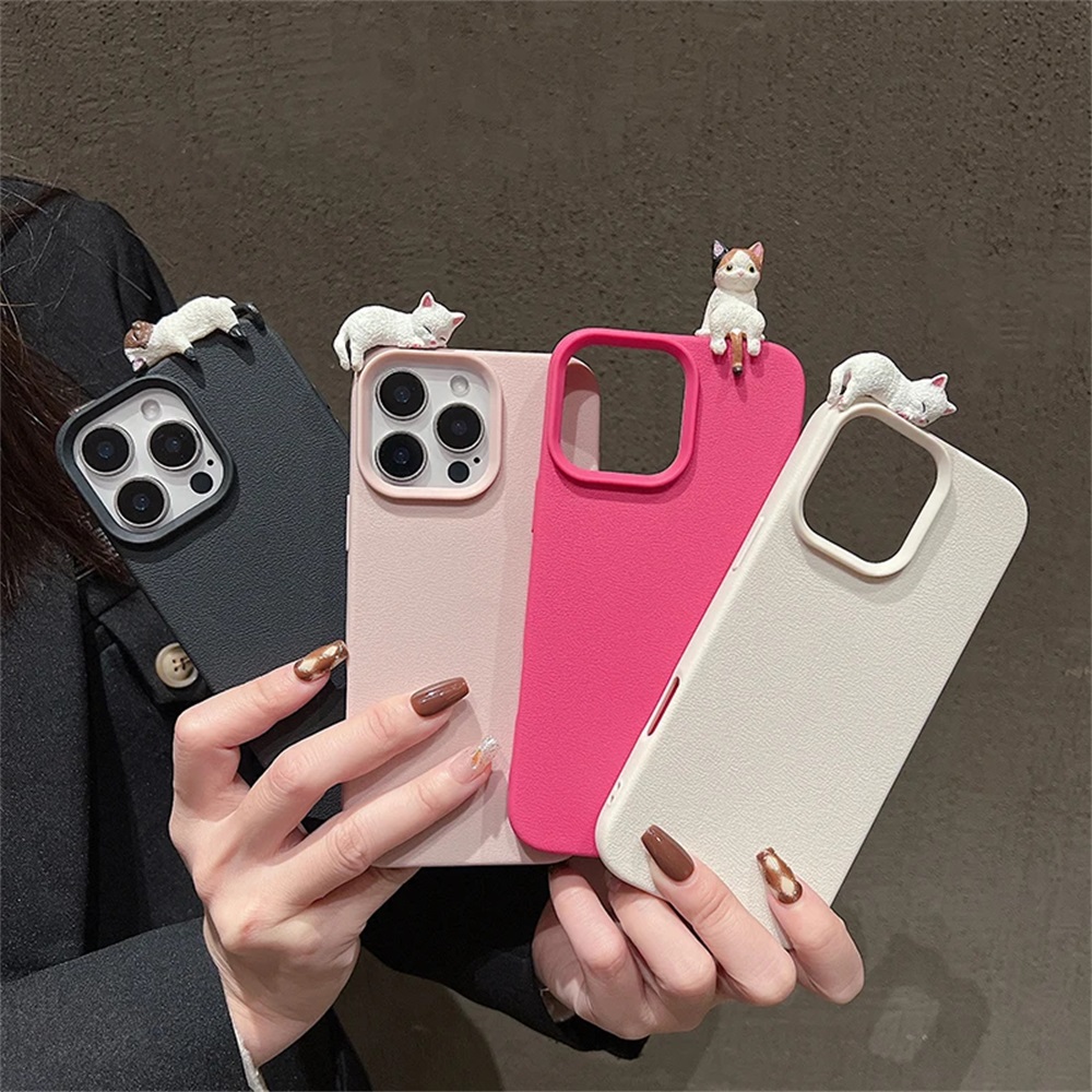 Cute 3D Cat Korea Lovely Case  - Phone Cases Store 리뷰 및 가격