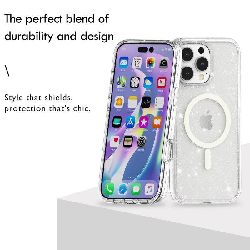 Bling Glitter Clear Magnetic P - Glitter Shockproof Case 리뷰 및 가격