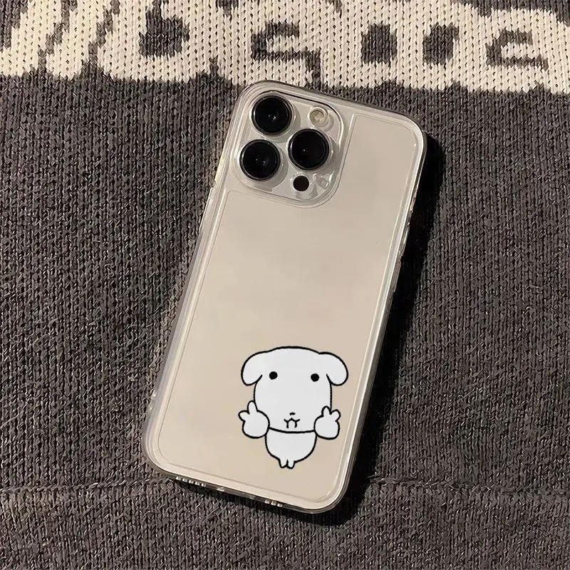 New Korean Ins Cute Puppy Cat  - Phone Cases Xr Cute 리뷰 및 가격