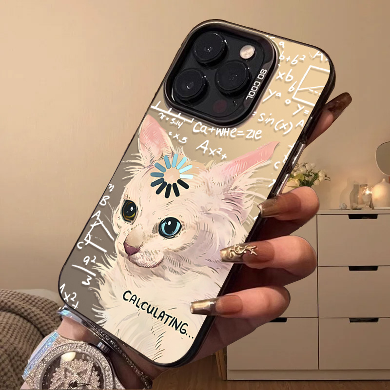 Funny Academic Cat Cute Matte  - Phone Cases For Samsung S22 리뷰 및 가격