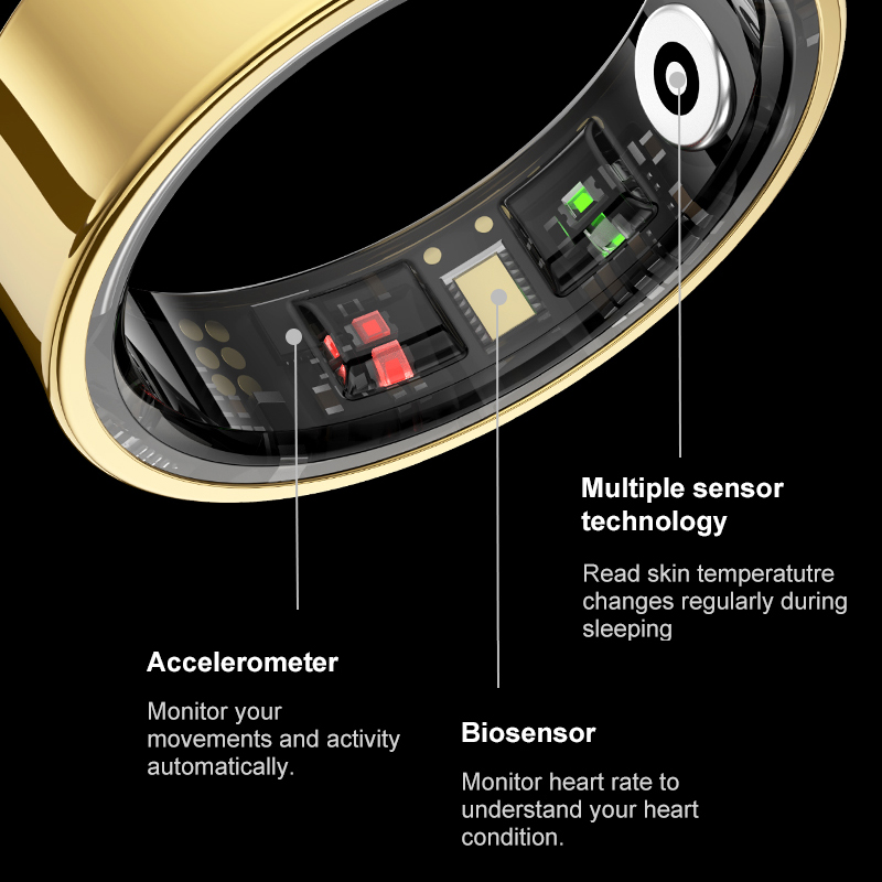 R09 Smart Ring Men Women with  - Phone Cases Android 리뷰 및 가격