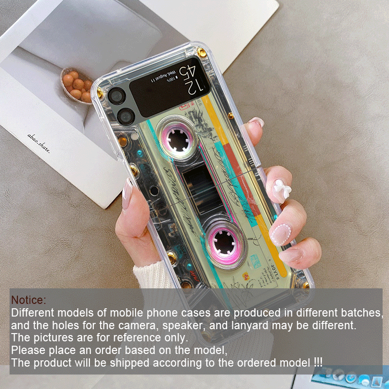 Unique Cassette Tape Creative  - Phone Cases Z Fold 5 리뷰 및 가격