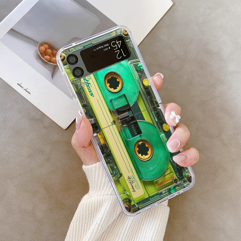 Unique Cassette Tape Creative  - Phone Cases Z Fold 5 리뷰 및 가격