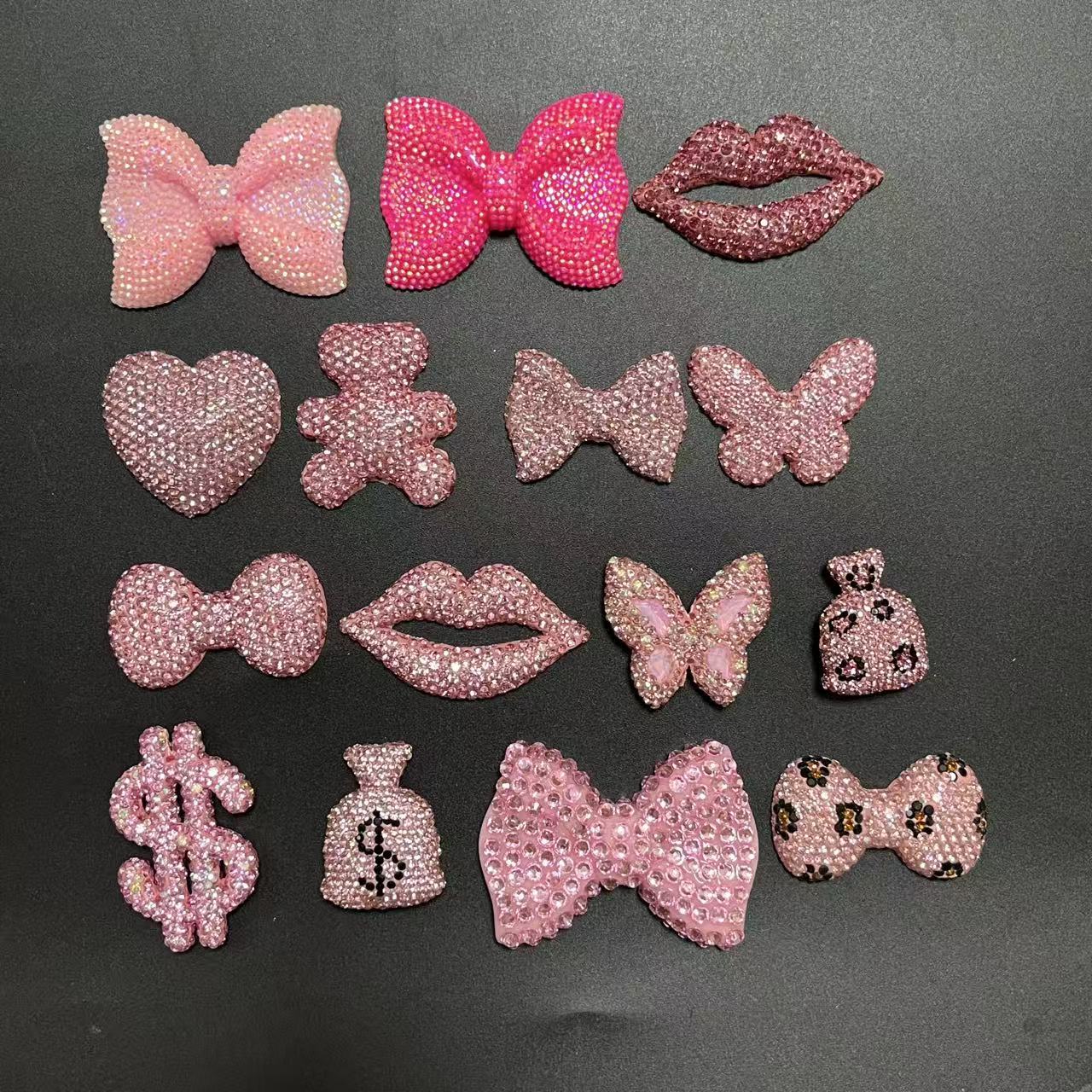 2Pcs Kawaii Bling Pink Diamond - Phone Cases Europe 리뷰 및 가격