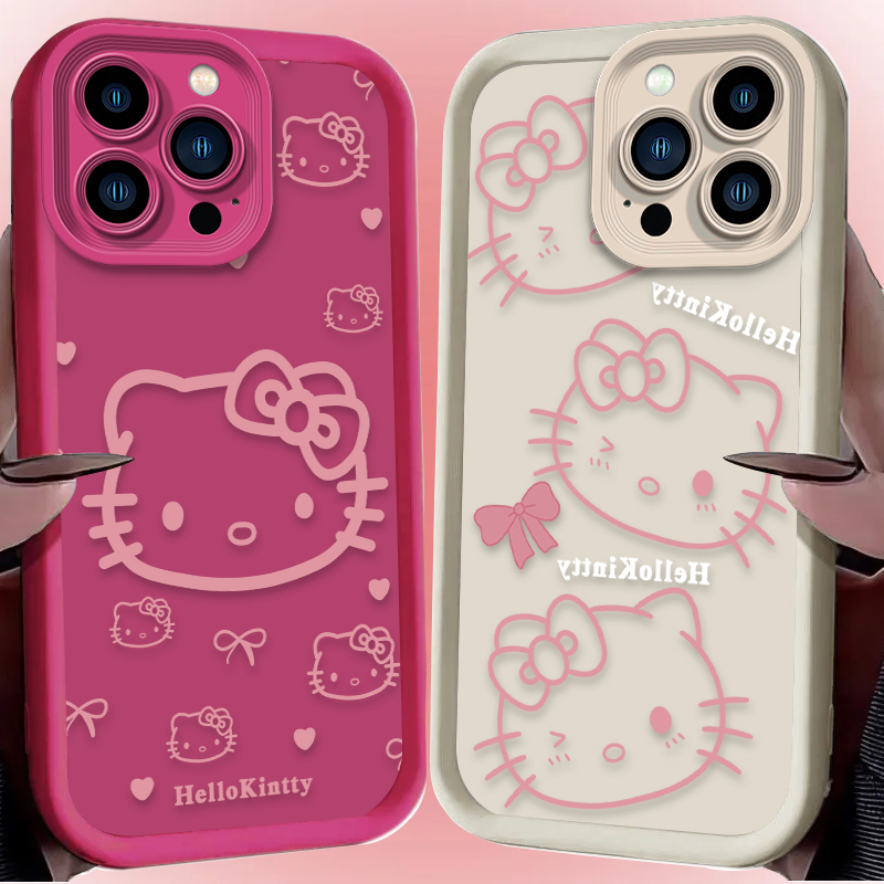 Pink Cute Hello Kitty Case for - Phone Cases Xr Cute 리뷰 및 가격