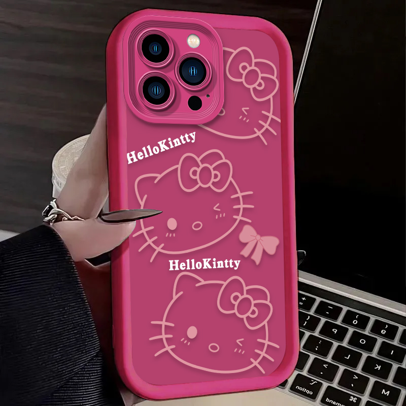 Pink Cute Hello Kitty Case for - Phone Cases Xr Cute 리뷰 및 가격
