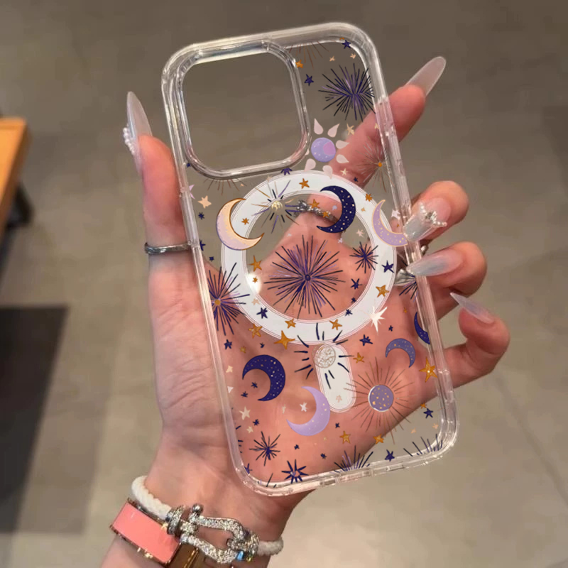 Romantic Sun Moon Stars Phone  - Phone Cases Durable 리뷰 및 가격