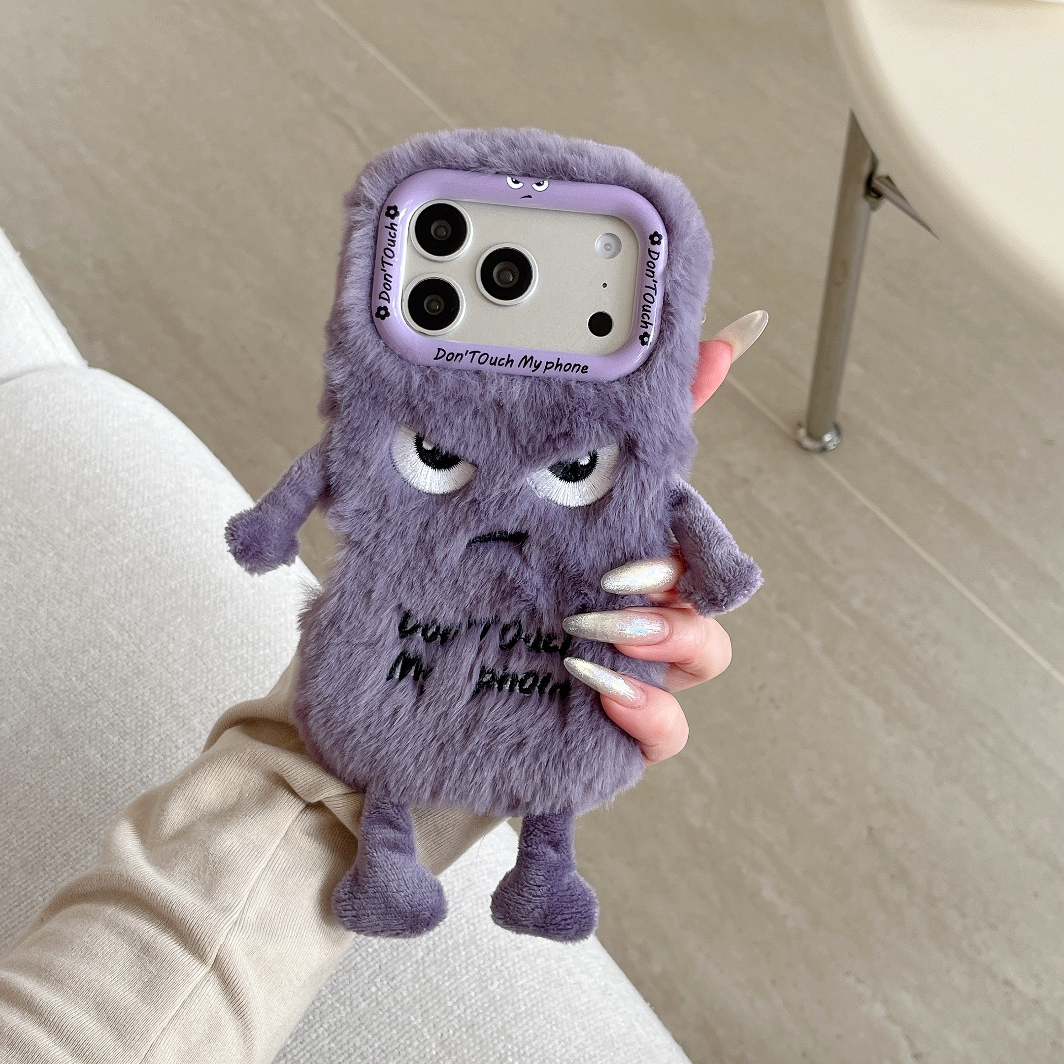 Cute Plush Phone Case with Qui - Phone Cases Iphone 17 리뷰 및 가격