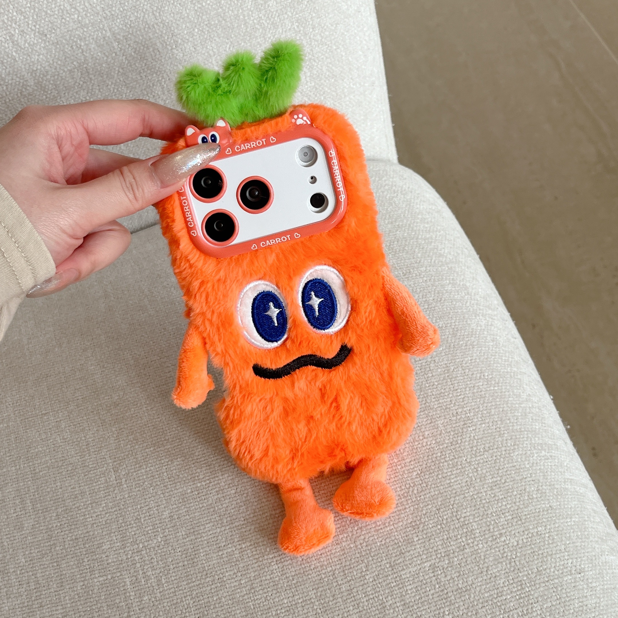 Cute Plush Phone Case with Qui - Phone Cases Iphone 17 리뷰 및 가격