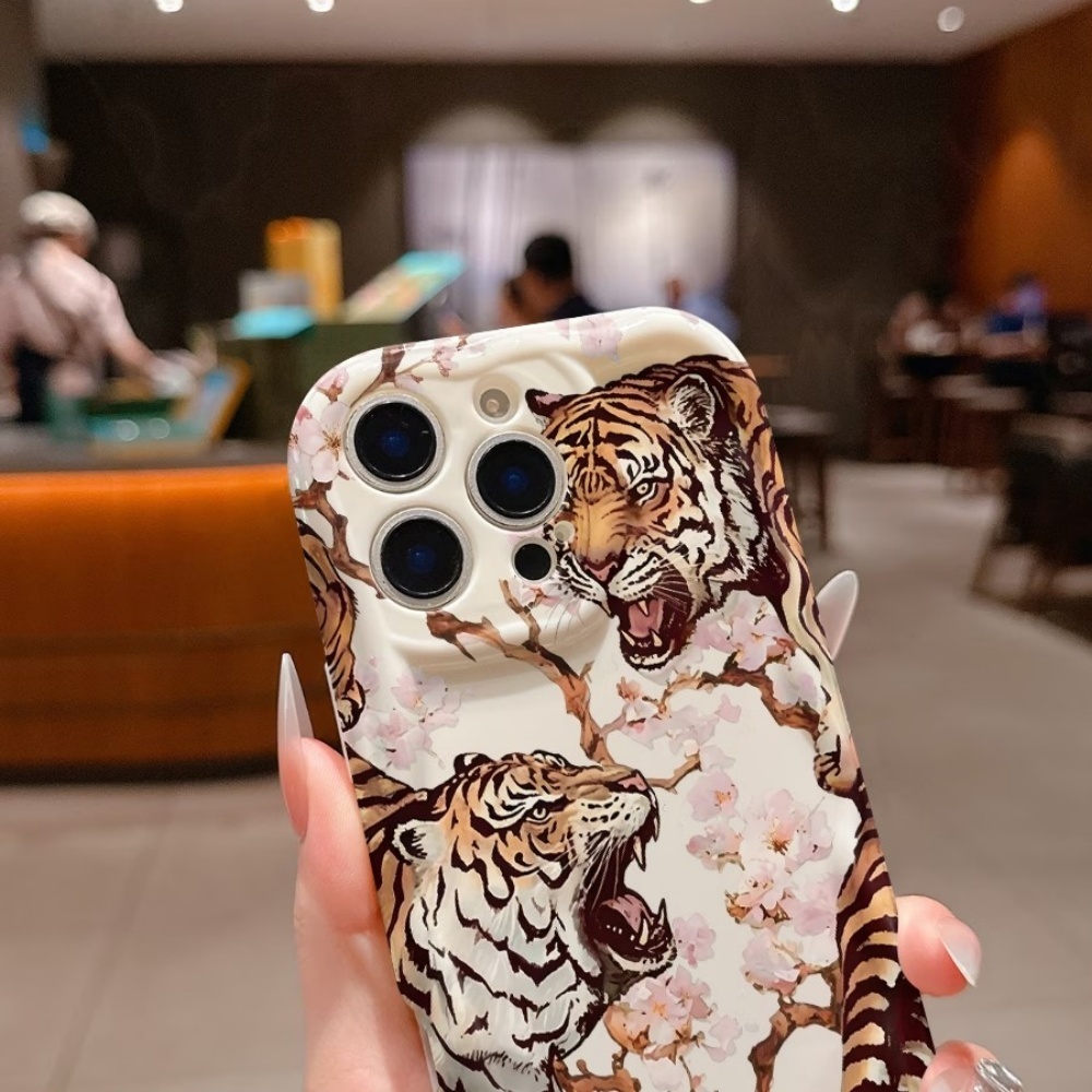 Cute Bear Cool Tiger Pattern P - Phone Cases Xr Cute 리뷰 및 가격