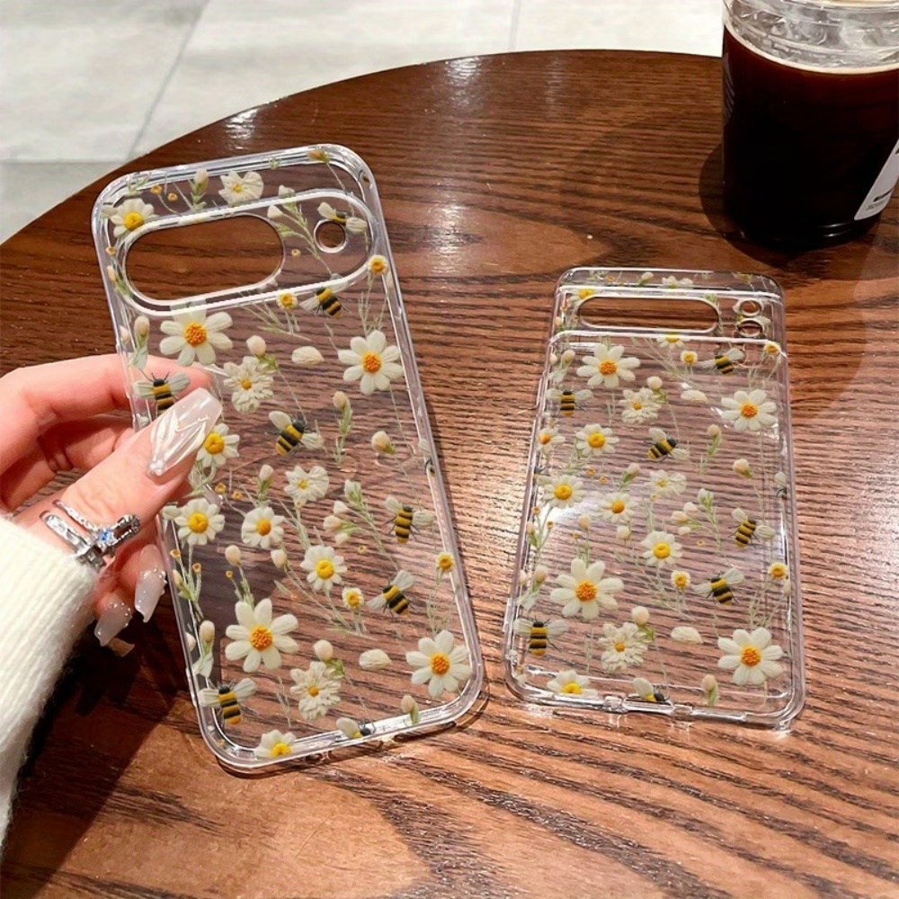 Cute Honeybee Flower Pattern S - Phone Cases Google Pixel 10 Pro 리뷰 및 가격