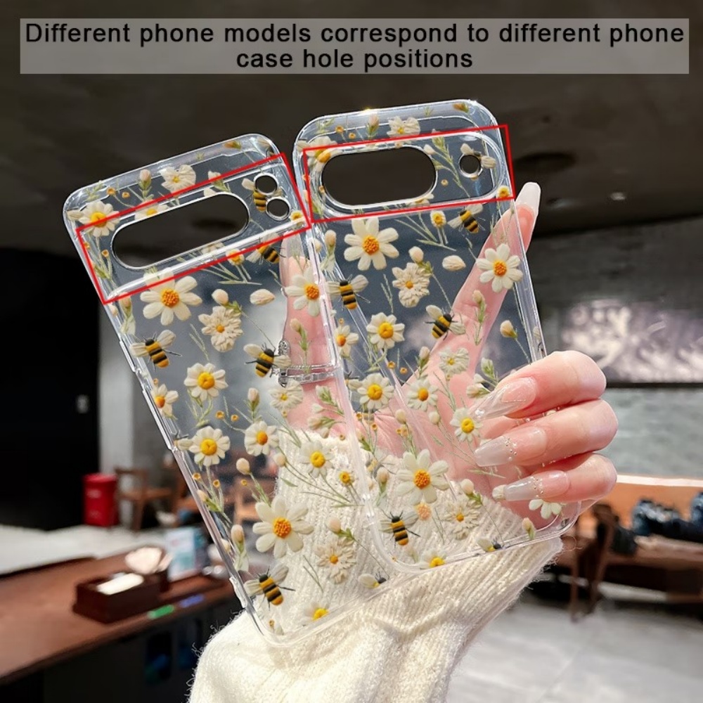 Cute Honeybee Flower Pattern S - Phone Cases Google Pixel 10 Pro 리뷰 및 가격