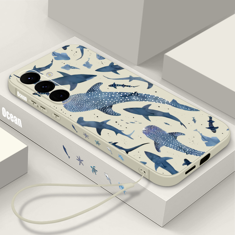 Whale Pattern Lanyard Case For - Phone Cases Galaxy A16 5G 리뷰 및 가격
