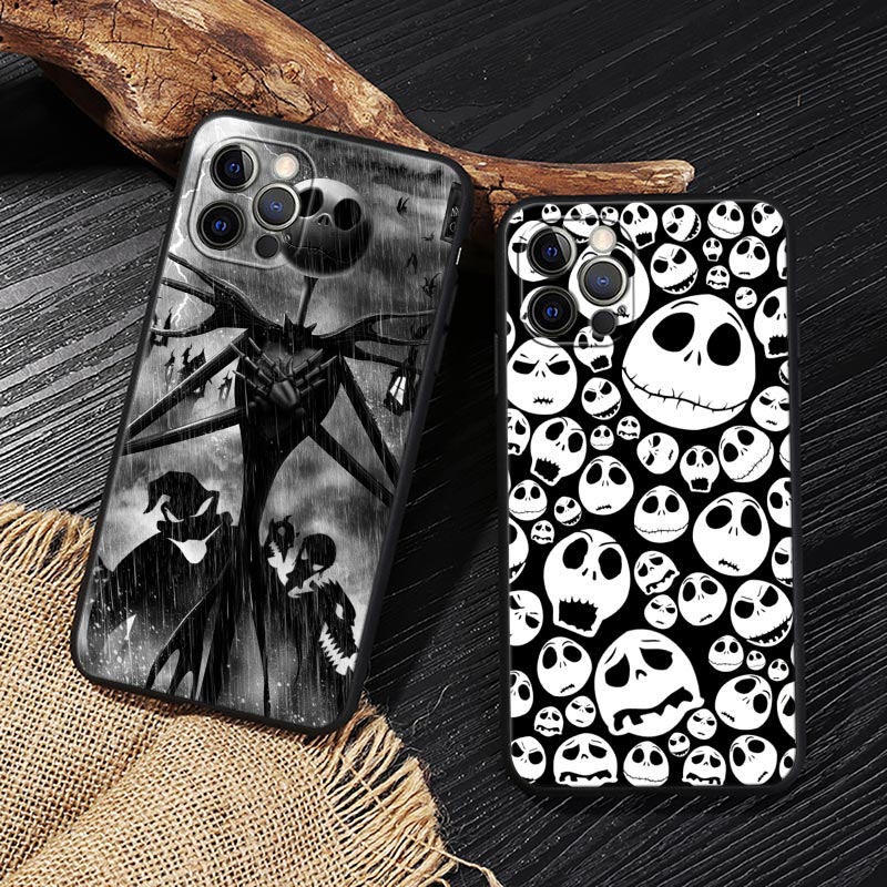 Jack Skellington Black Art Dis - Phone Cases Store 리뷰 및 가격