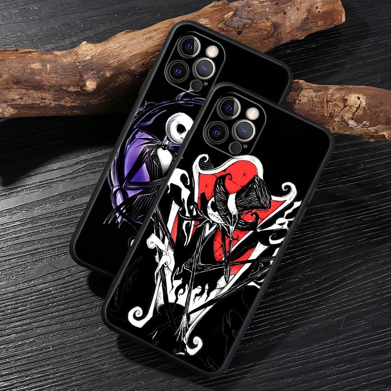 Jack Skellington Black Art Dis - Phone Cases Store 리뷰 및 가격