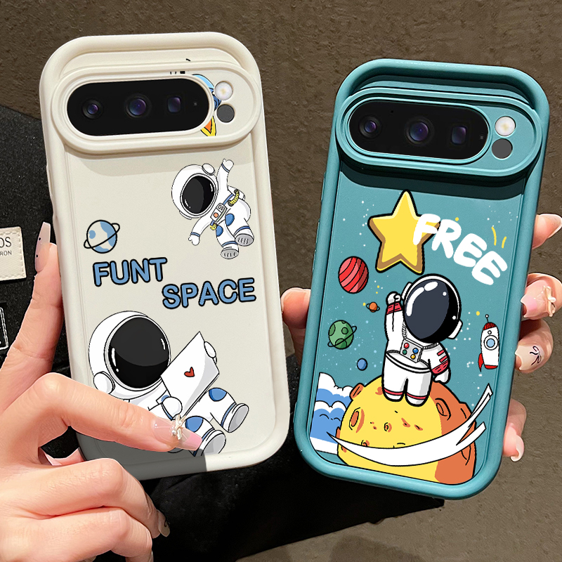Cartoon Astronaut Print TPU Ph - Phone Cases Google Pixel 10 Pro 리뷰 및 가격