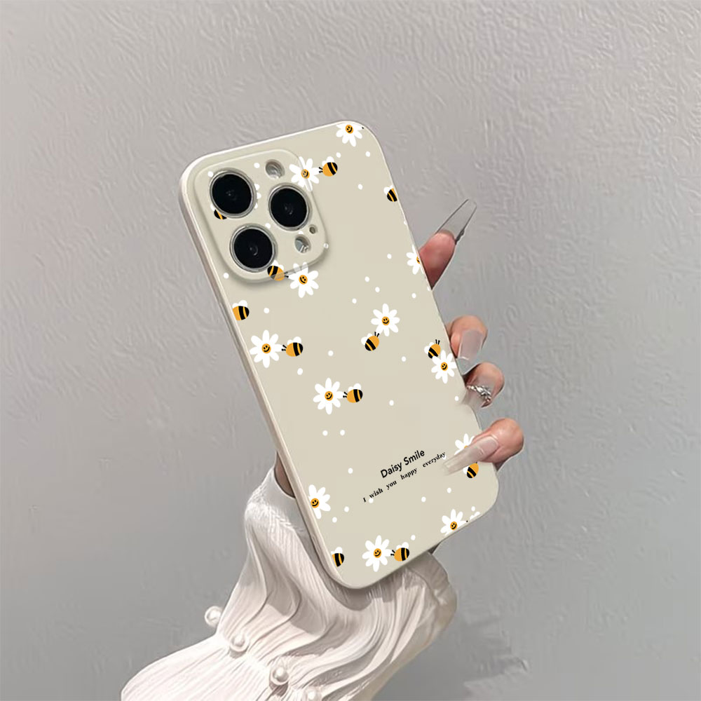 Bee Pattern Phone Case For iPh - Phone Cases Protective 리뷰 및 가격