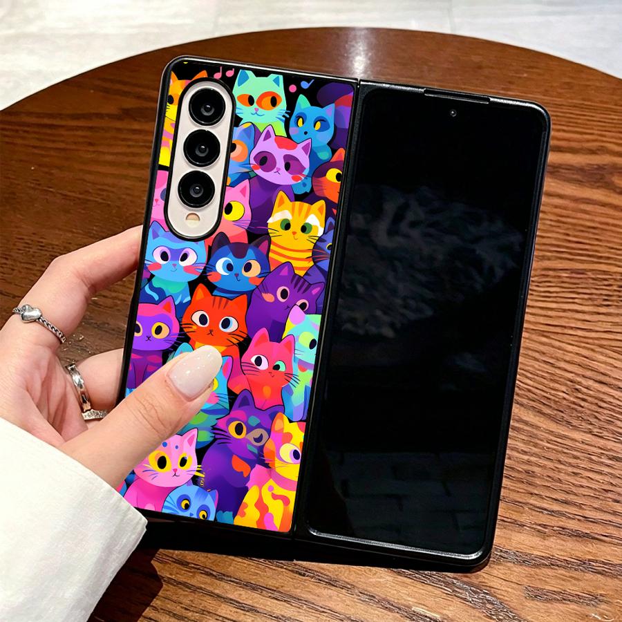 Full Cover Cat Phone Cover Cas - Phone Cases Z Fold 5 리뷰 및 가격