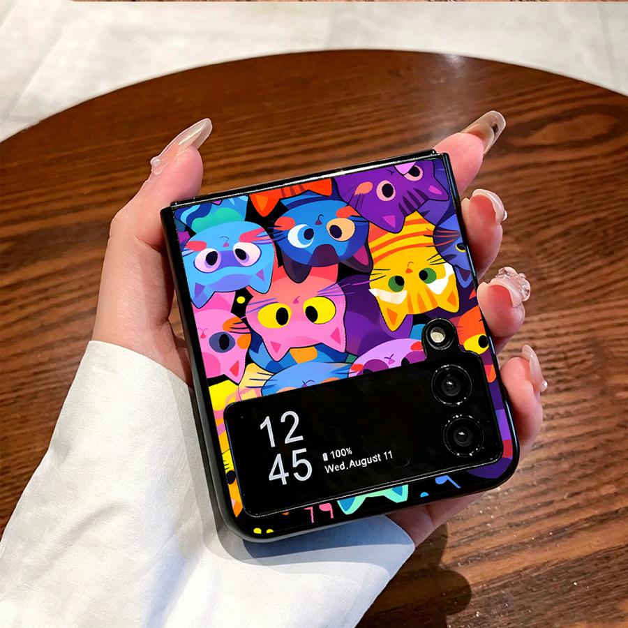 Full Cover Cat Phone Cover Cas - Phone Cases Z Fold 5 리뷰 및 가격