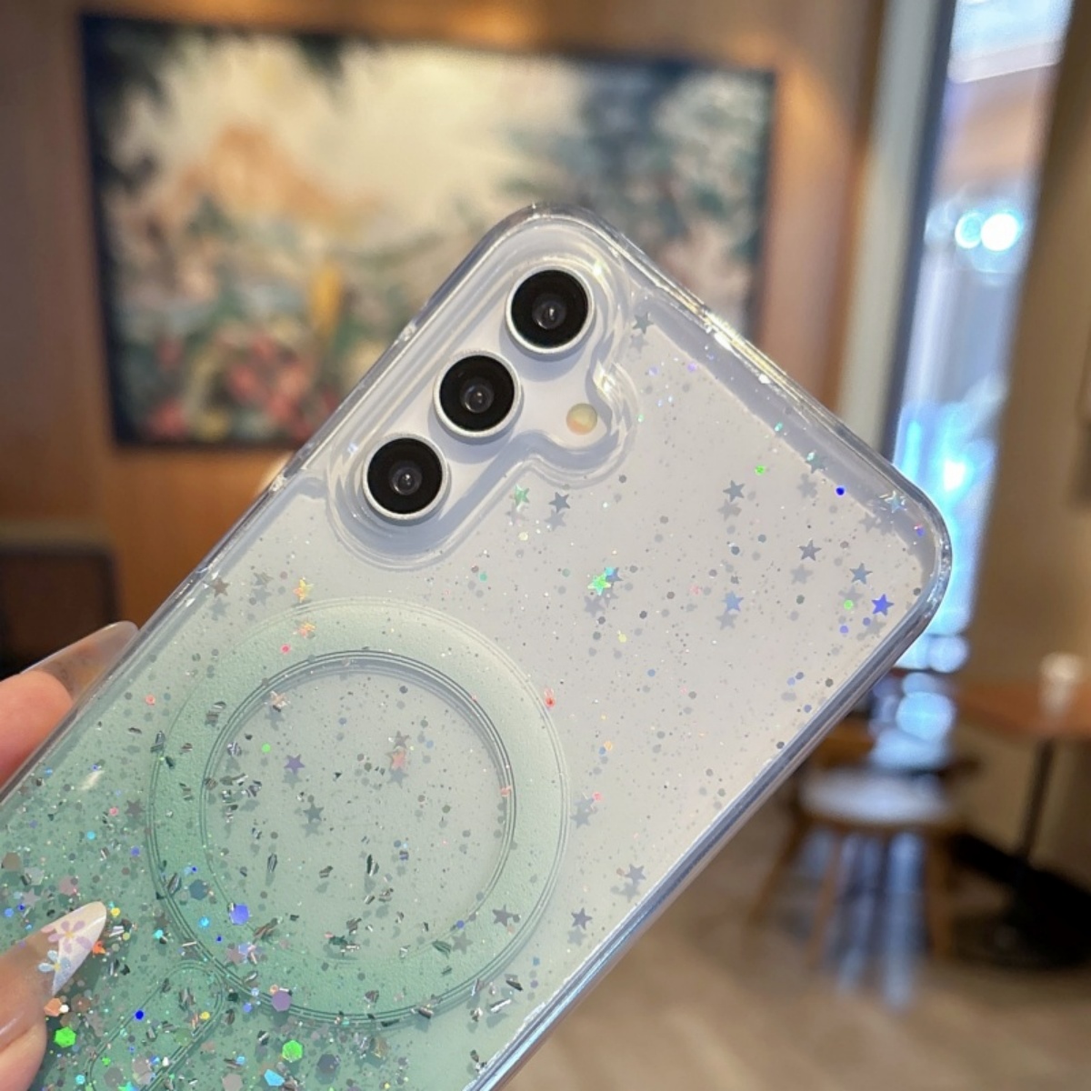 Glitter Gradient Magnetic Mags - Glitter Shockproof Case 리뷰 및 가격