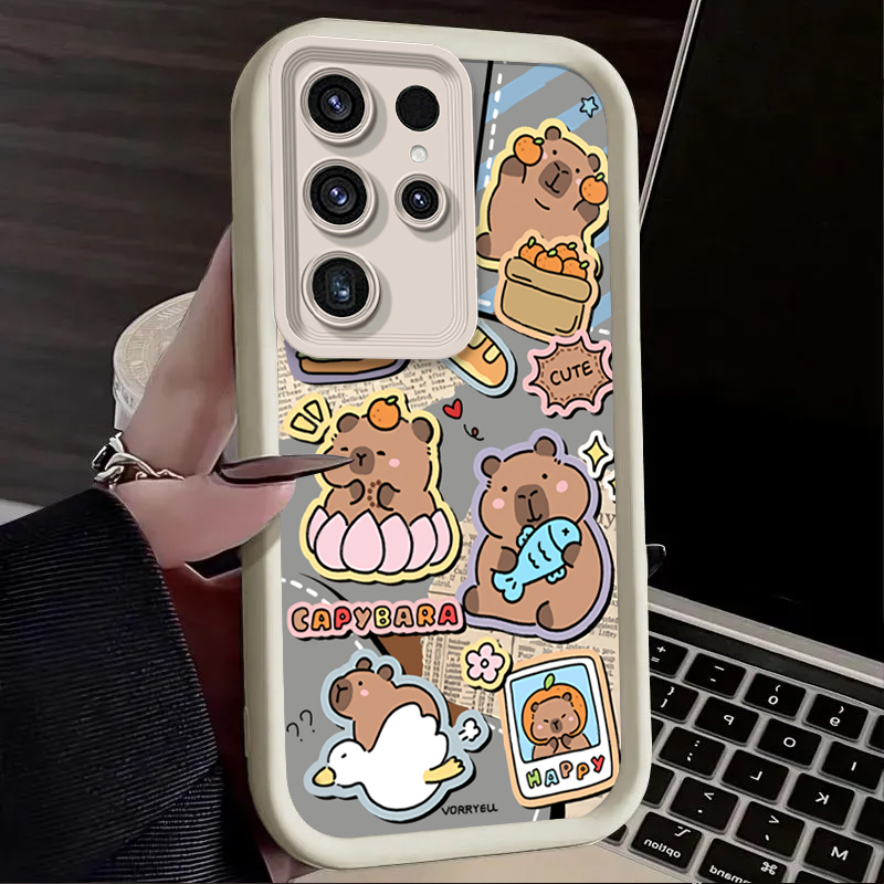 Cute Capybara Hamburger Phone  - Phone Cases Galaxy A16 5G 리뷰 및 가격