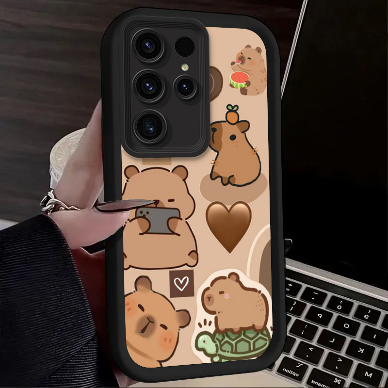 Cute Capybara Hamburger Phone  - Phone Cases Galaxy A16 5G 리뷰 및 가격