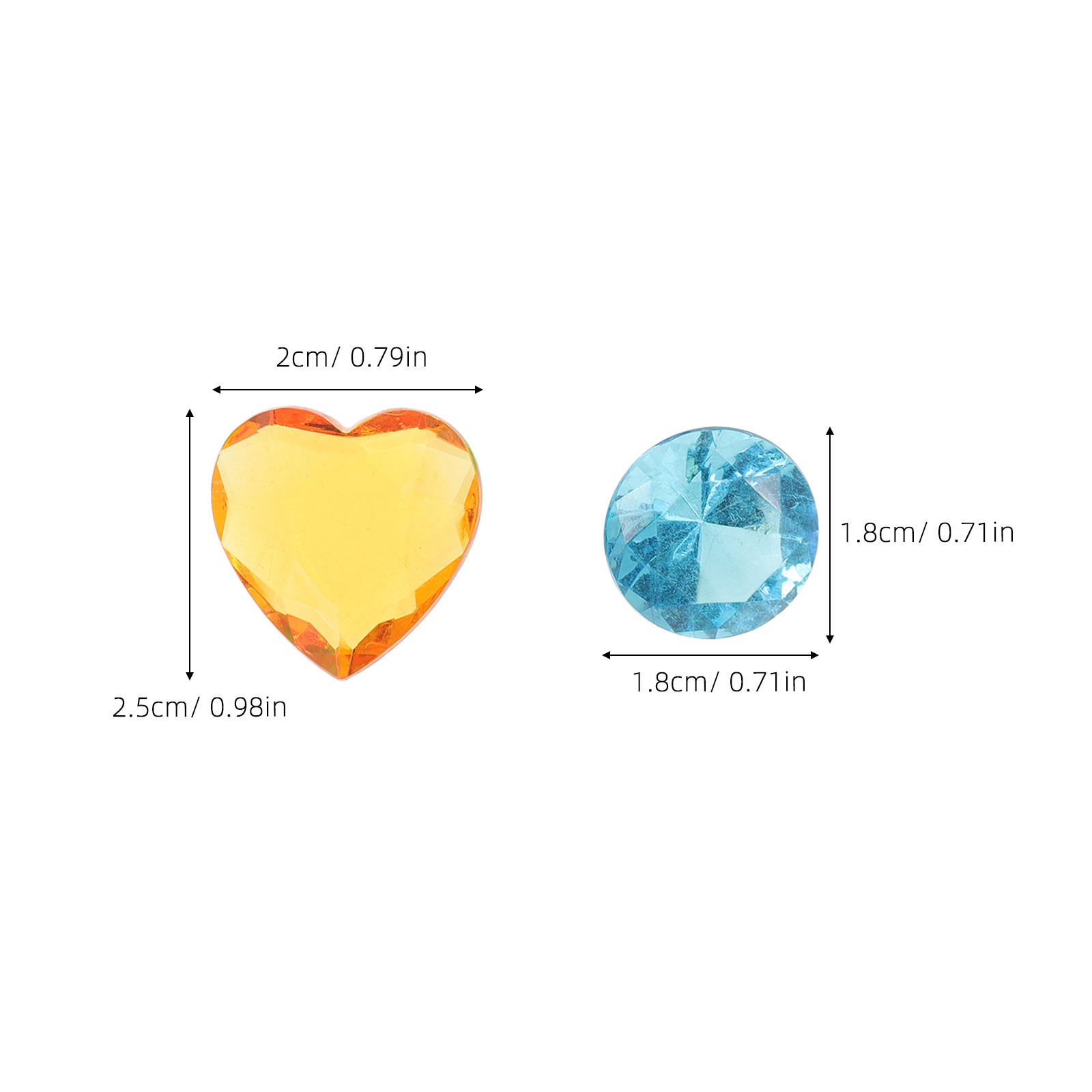 100Pcs Children's Acrylic Rhin - Phone Cases Europe 리뷰 및 가격