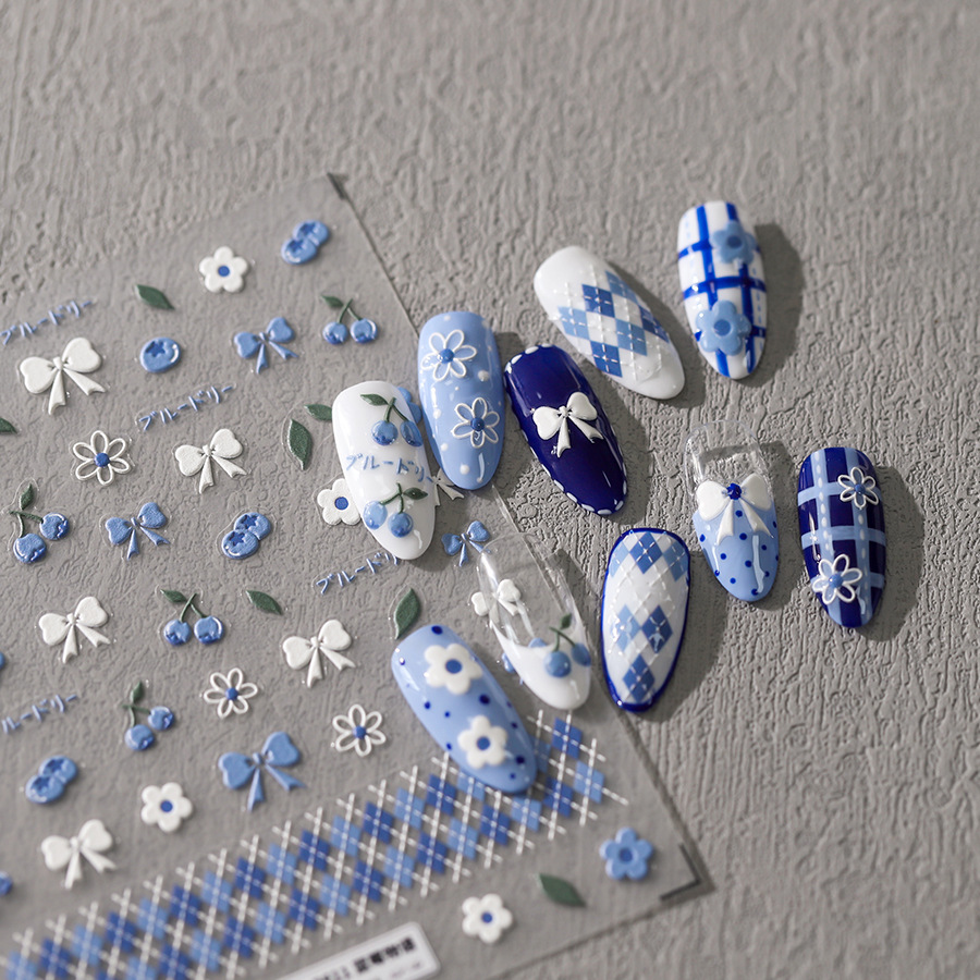 1Pc 3D Nail Art Stickers Littl - Phone Cases Europe 리뷰 및 가격
